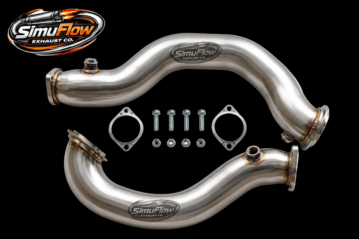BMW 335i N54 3.0L Twin-Turbo Catless Downpipes (2006–2013)
