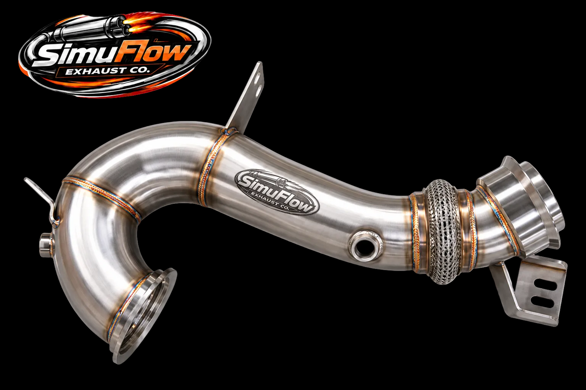 Mercedes-Benz AMG GT43 / GT50 / GT53 / GLE53 / S450 / S500 M256 3.0T Catless Downpipe (2017+)
