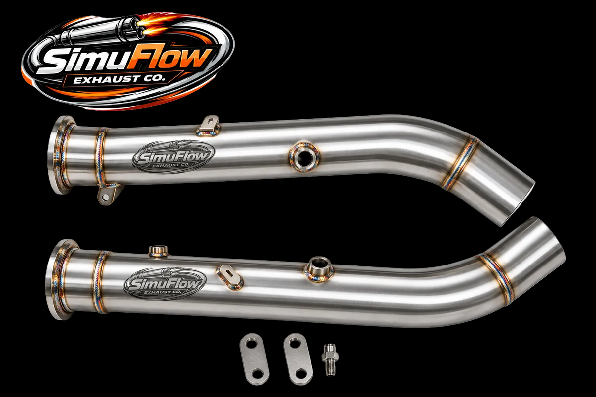Alfa Romeo Giulia Quadrifoglio 2.9T V6 Catless Downpipes (2017+)